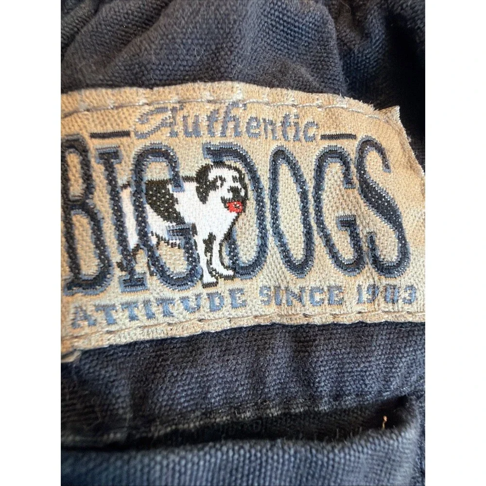 Big Dogs Navy Ripstop Cargo Shorts Baggy Skater Y2K Utility Gorp L